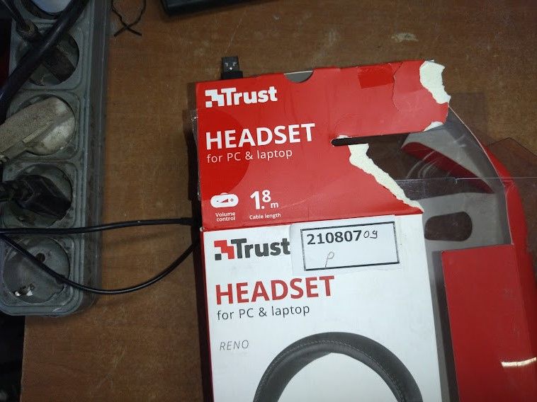 Наушники Trust Reno Headset 21662 № 21080709 - фото фото фото 2
