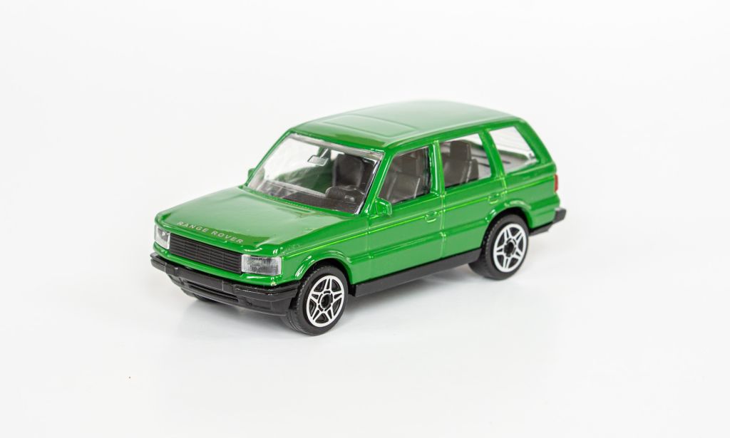 1:43 Range Rover  (P38A) 1994-2002 green, Bburago #11418 - фото фото фото 1
