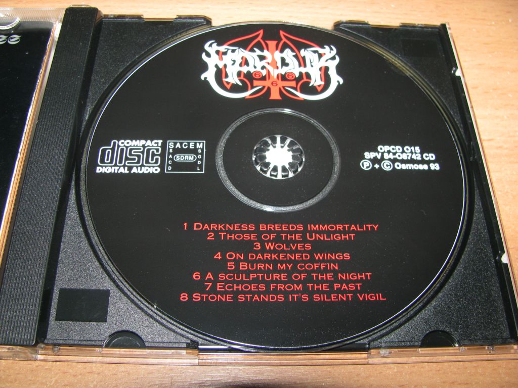MARDUK - Those Of The Unlight  (1993 Osmose 1st press) - фото фото фото 2