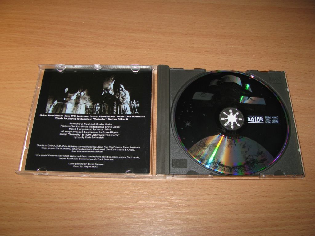 GRAVE DIGGER - Heavy Metal Breakdown  (1994 Noise 1st press) - фото фото фото 1