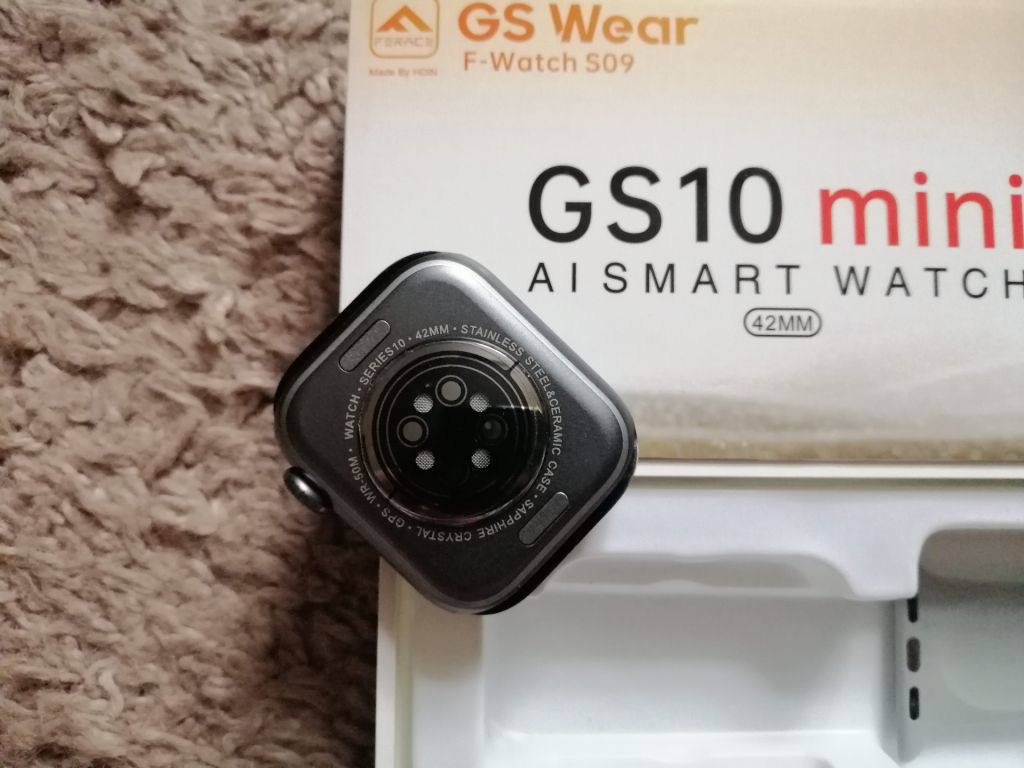 Фірмовий Металевий смарт годинник GS10 mini AI Smart Watch - фото фото фото 1