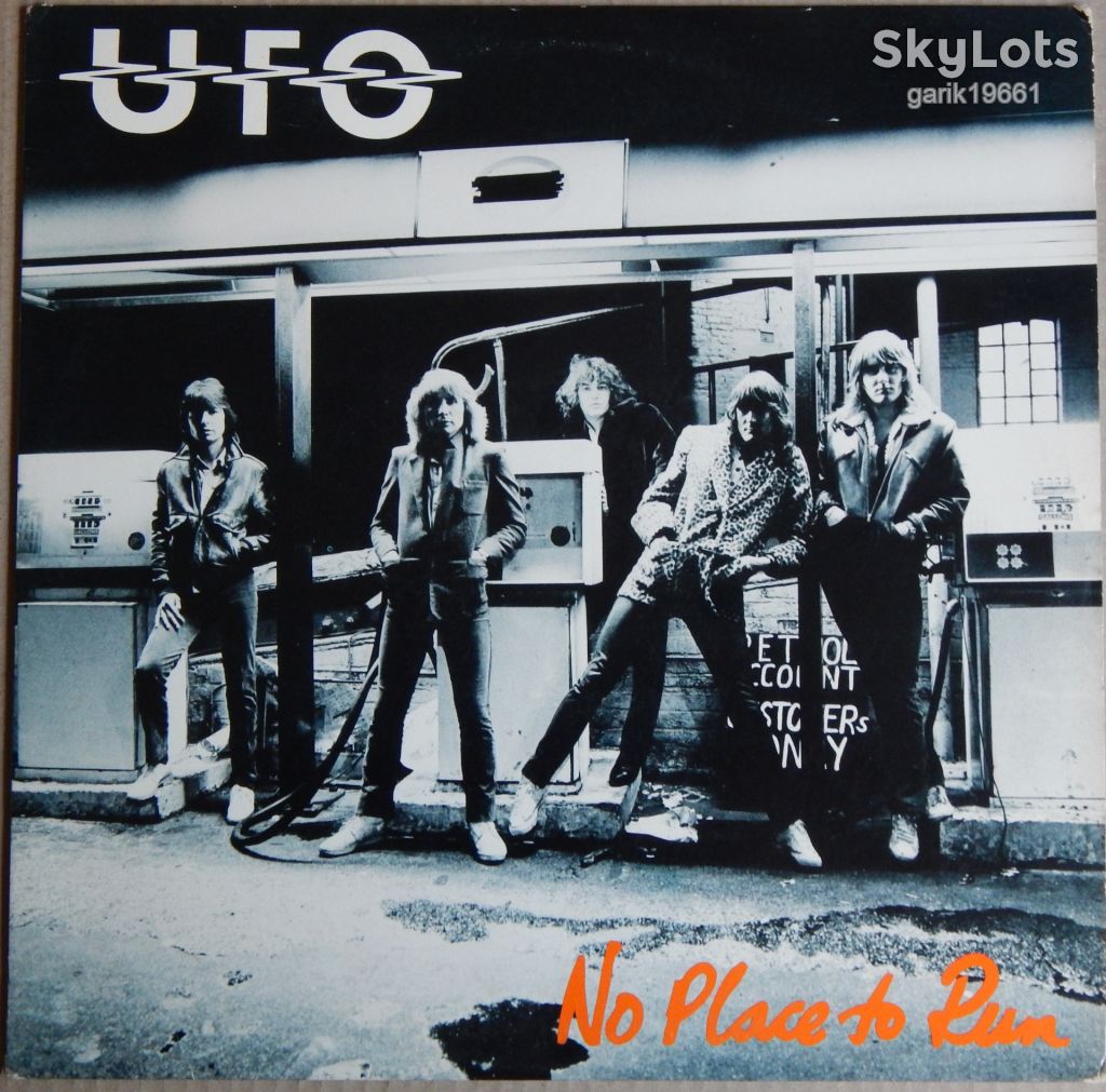UFO  – No Place To Run  (Chrysalis – CHR 1239, US) EX+/NM- - фото фото фото 0