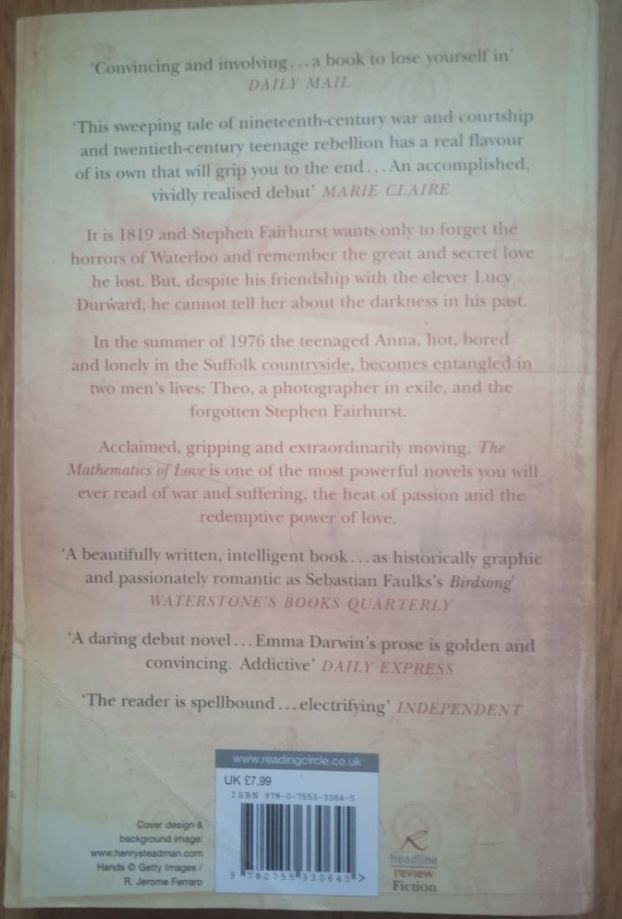 Mathematics of Love The Emma Darwin English на Английском книга - фото фото фото 3