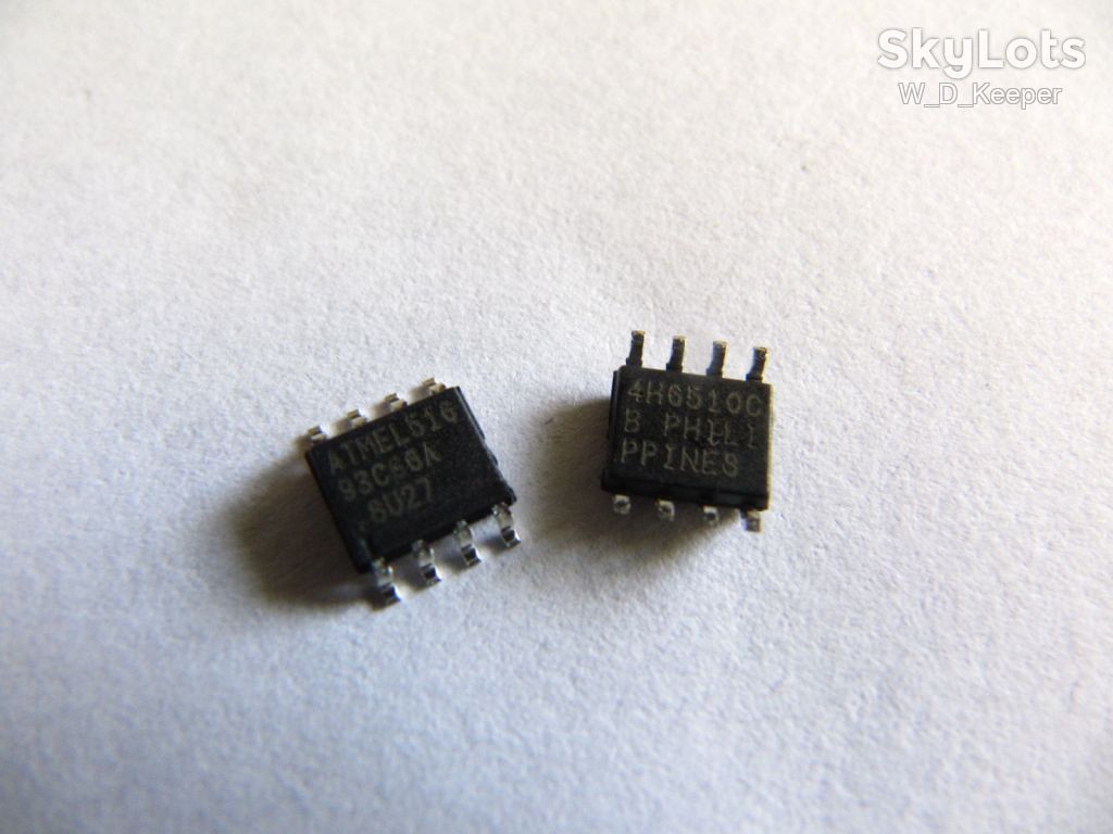 Atmel 516 93C66A EEPROM sop-8 - фото фото фото 1