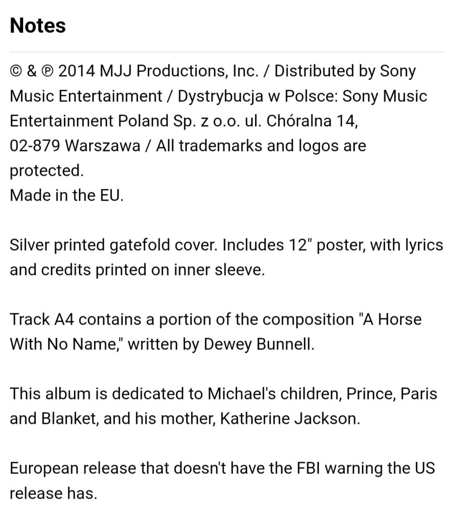 Michael Jackson - Xscaple - 2014.  (LP). 12. Vinyl. Пластинка. Europe. S/S. - фото фото фото 5