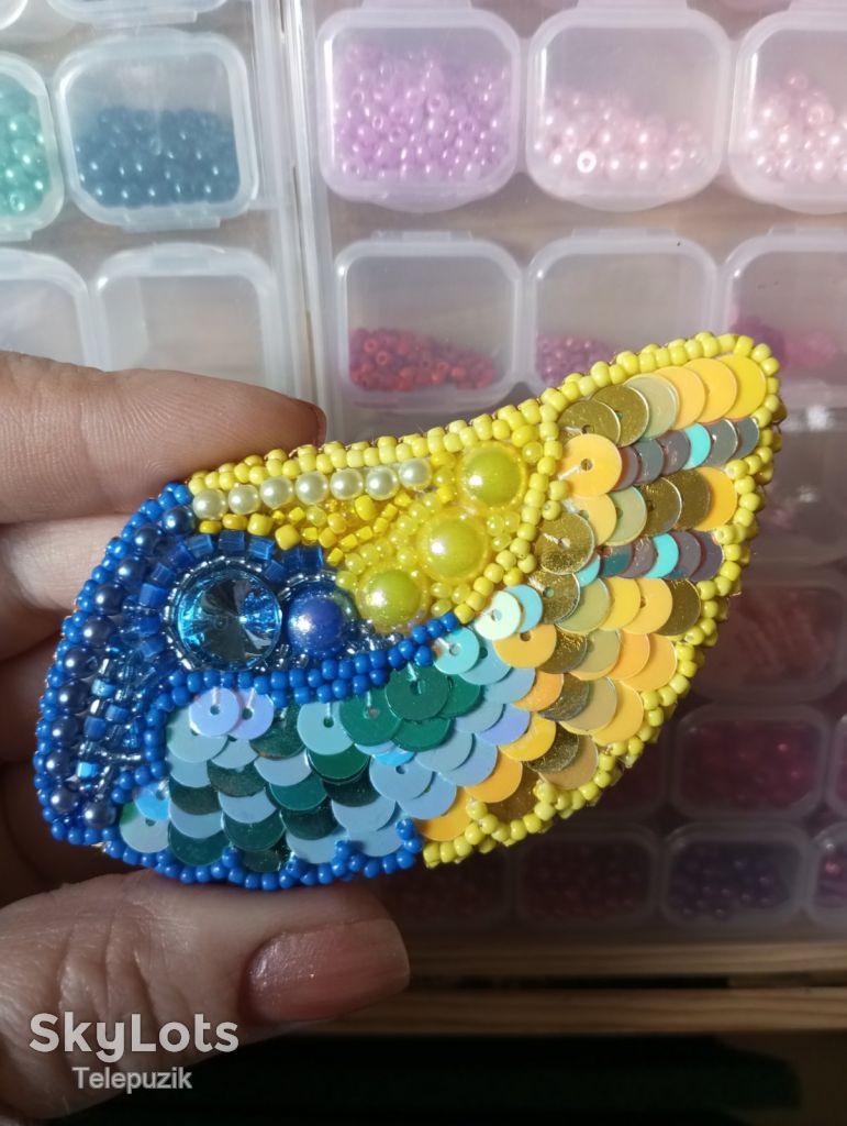 Брош брошка оберіг крило янгола  ± 9 * 5 см - фото фото фото 2