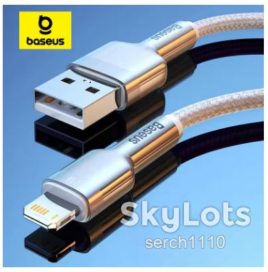 Baseus USB Lightning кабель быстрой зарядки iPhone 5V/2.4A 1м! - фото фото фото 0