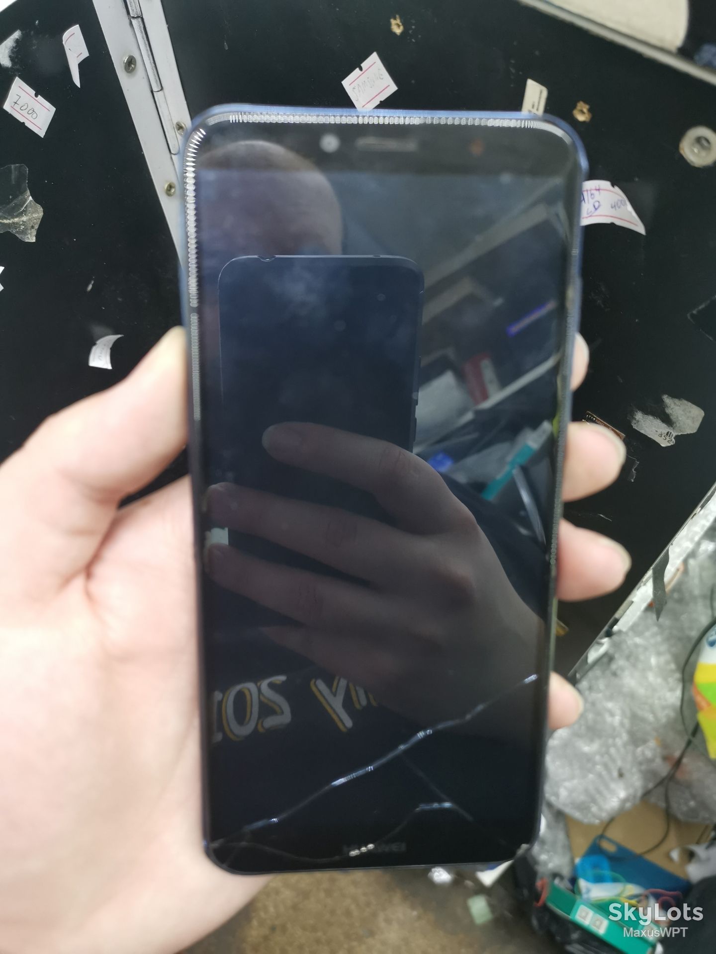 #289 Sklad huawei y6 Prime 2018 blue Atu-L31 - фото фото фото 0