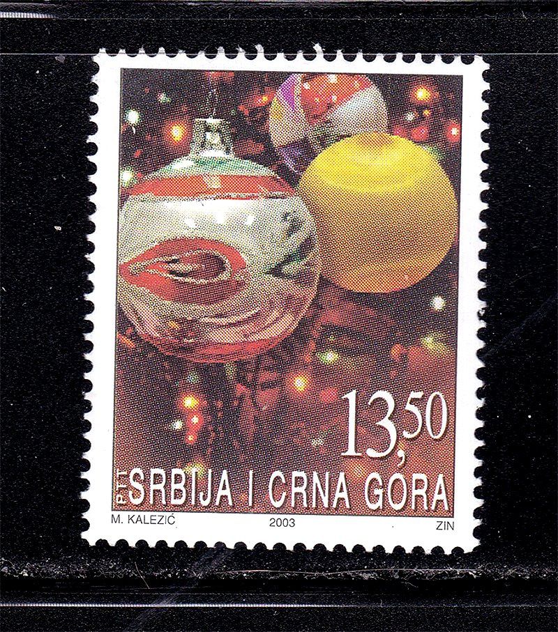 ZM Сербия 2003 г MNH -  НОВЫЙ ГОД - фото фото фото 0