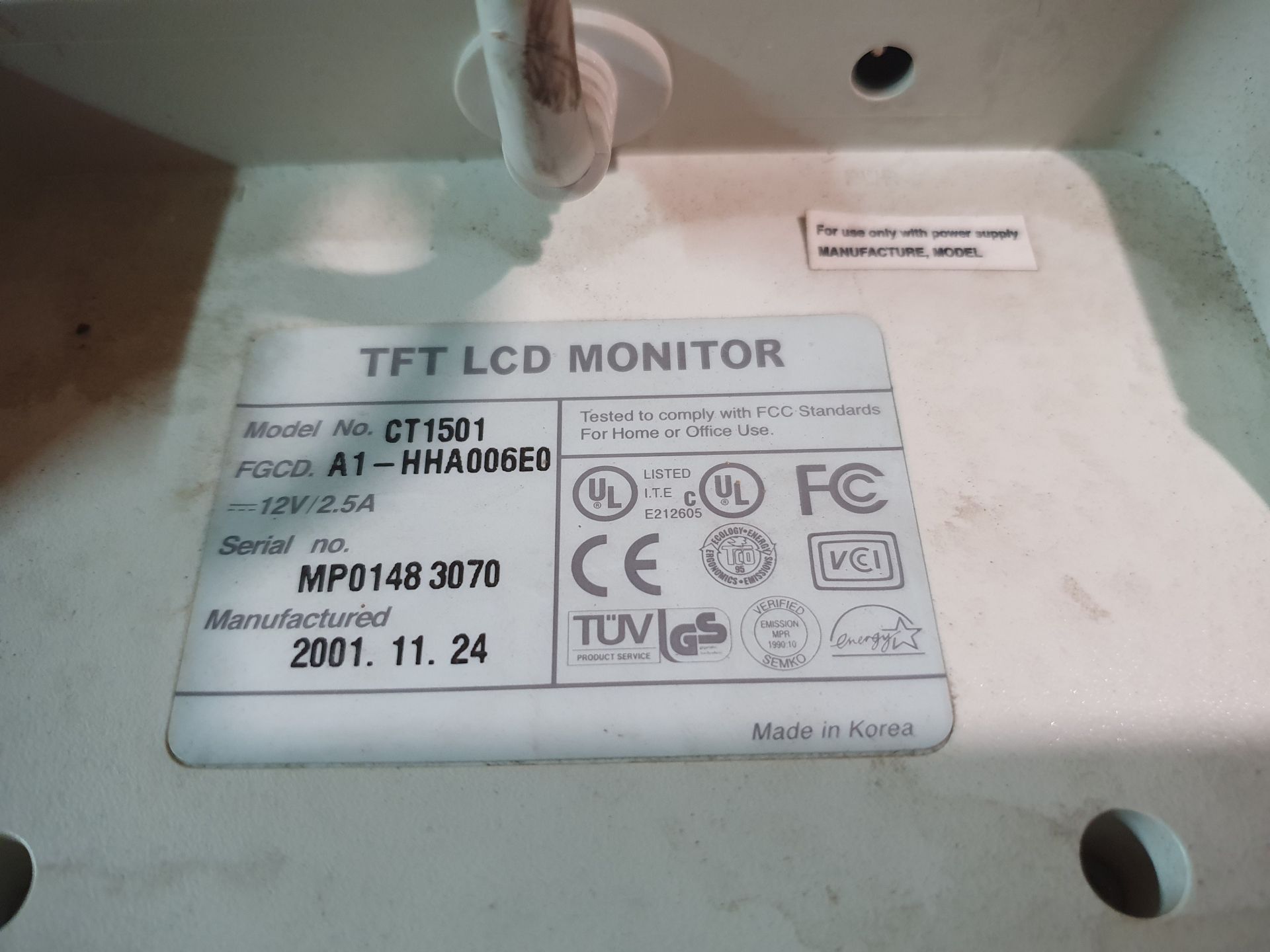 TFT lcd monitor CT 1501, 2 штуки - фото фото фото 2