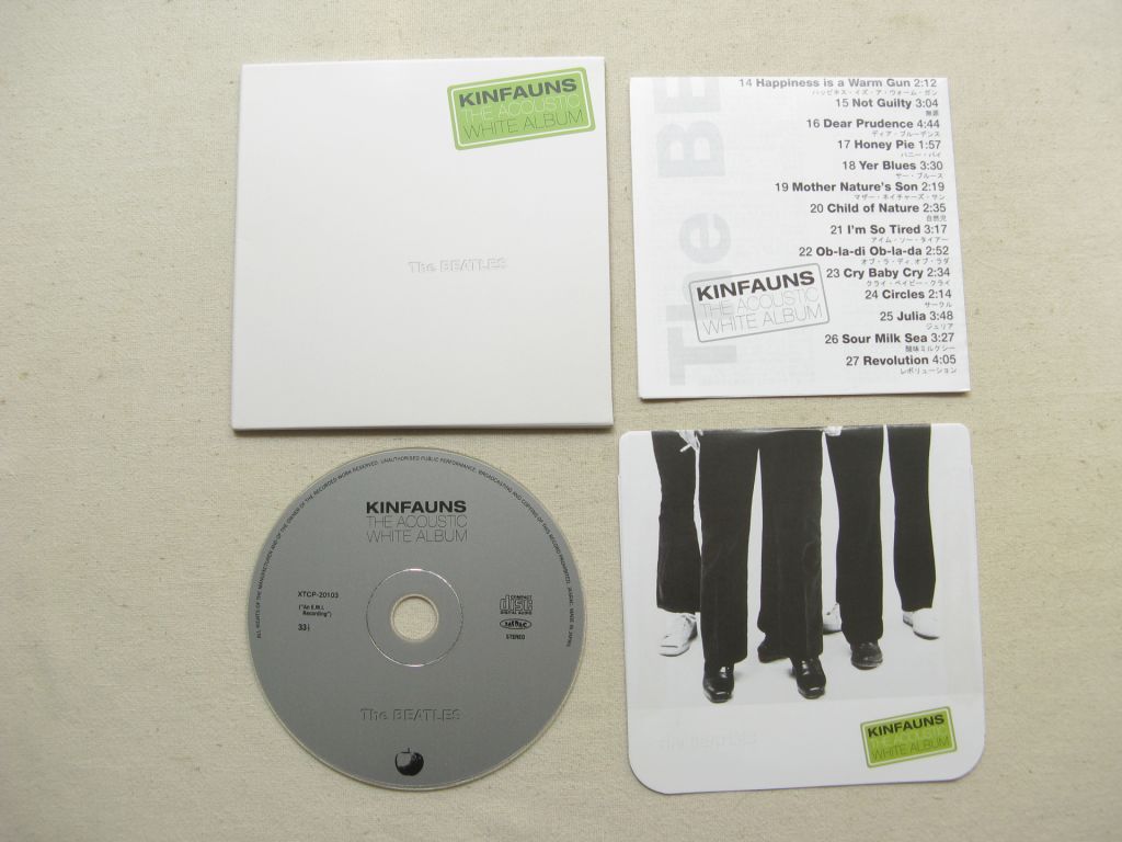 CDLP Beatles. Kinfauns: The Acoustic White Album. 2010. - фото фото фото 6