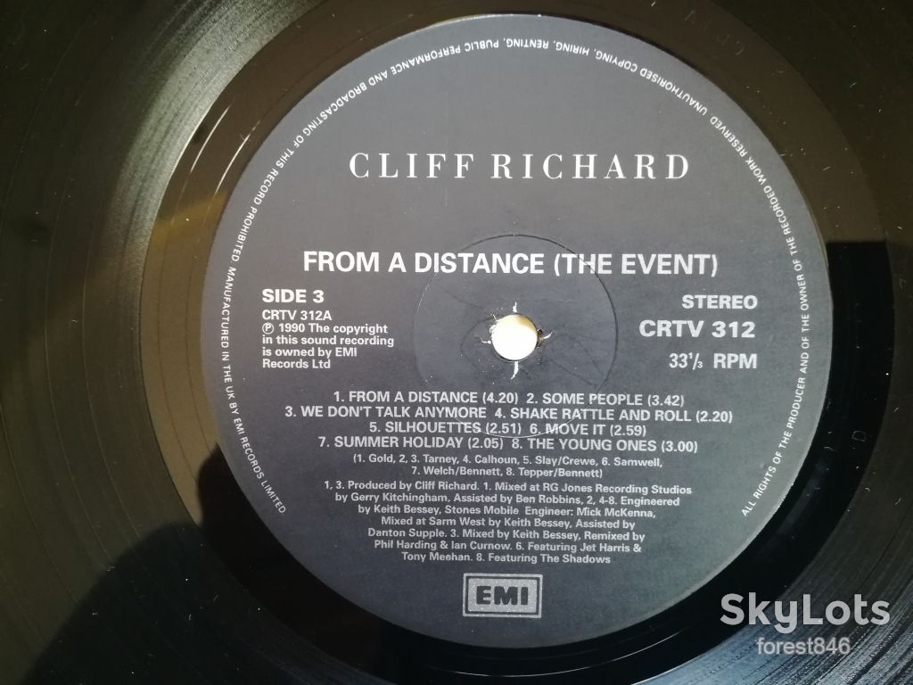 Cliff Richard-From a distance-2 LPs-NM-Англия - фото фото фото 6
