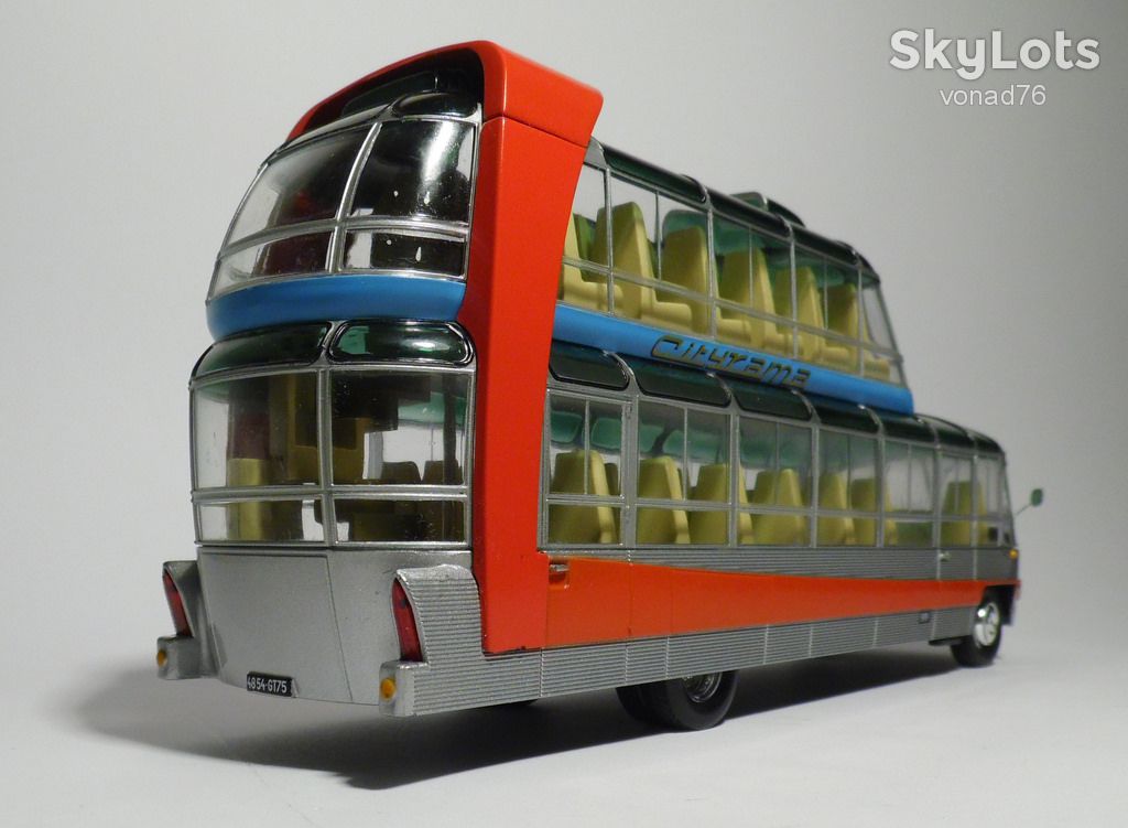 1/43 Автобус CITROEN CURRUS Cityrama-Bus 1955. Altaya. - фото фото фото 4