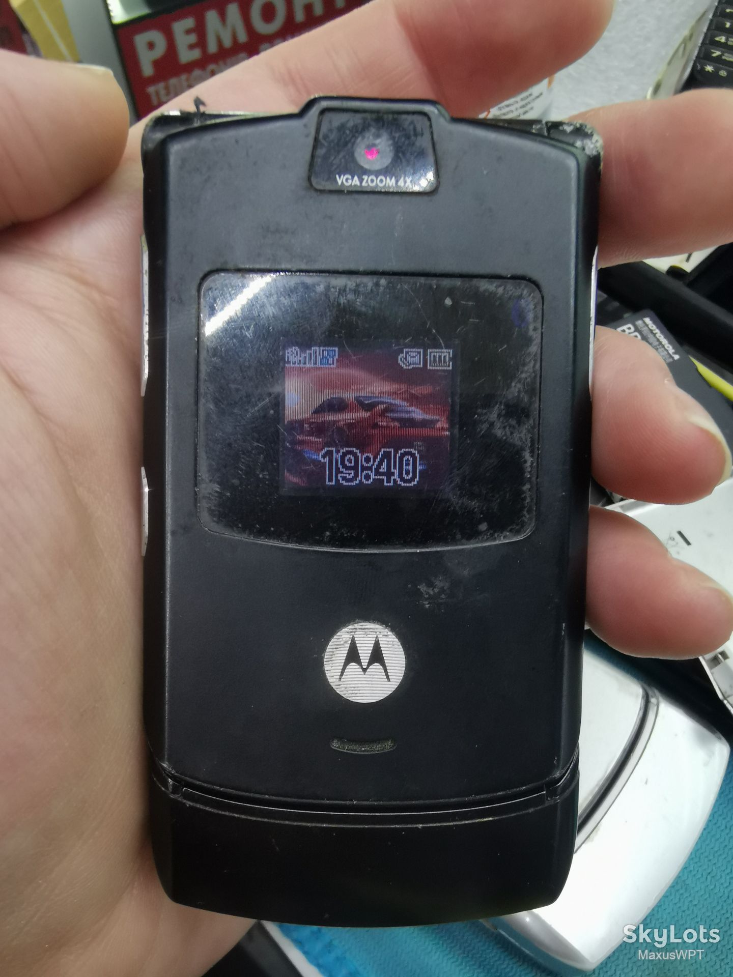 #1922 Motorola Razr V3 black call 3 - фото фото фото 2