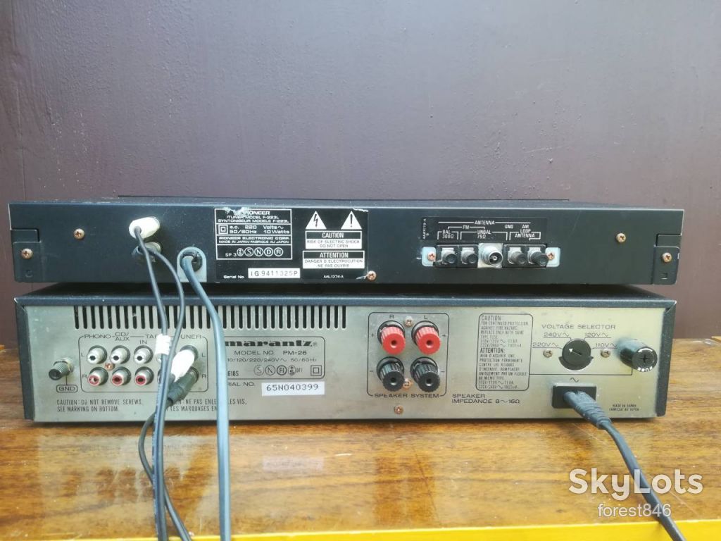 Усилитель Marantz PM-26+тюнер Pioneer F-223L - фото фото фото 2