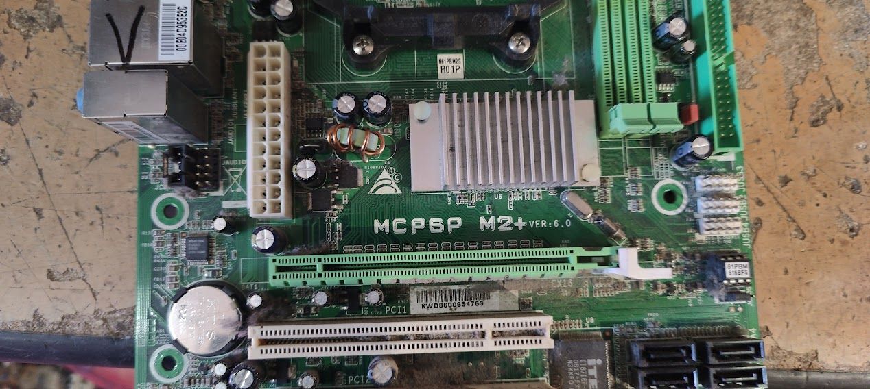 Мат. плата Biostar MCP6P M2+ ver6.0 Socket AM2+ SATA RAID MicroATX 2DDR2 № 230105 - фото фото фото 1
