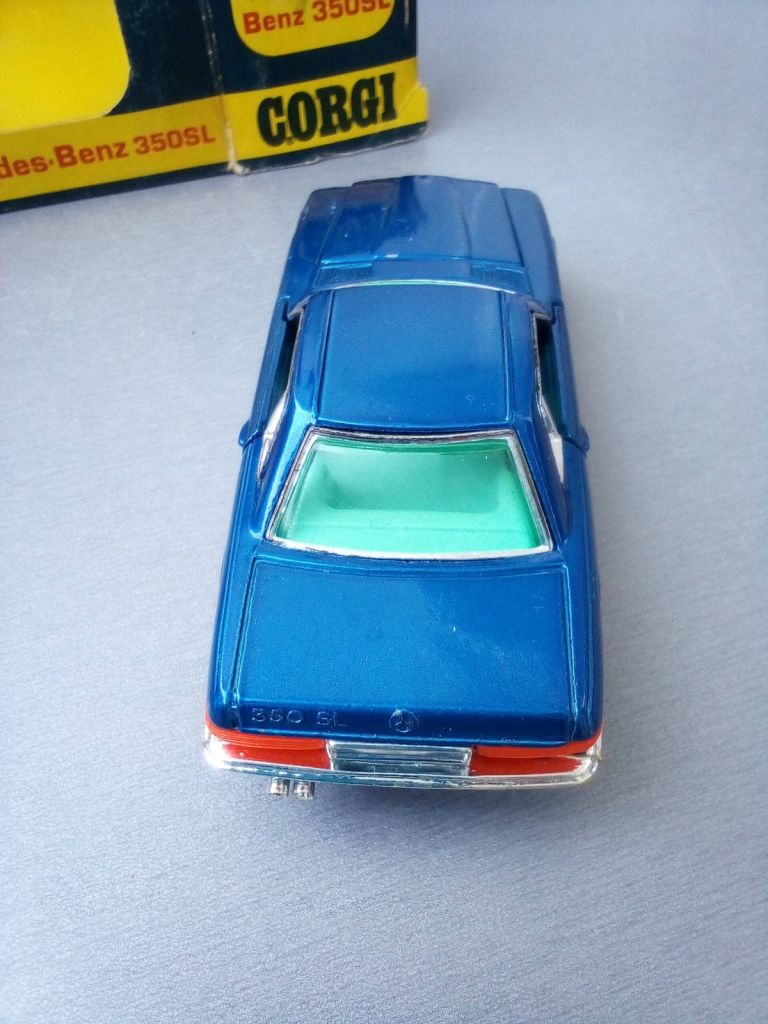 1/43 Corgi Toys MERCEDES-BENZ 350 SL - фото фото фото 4