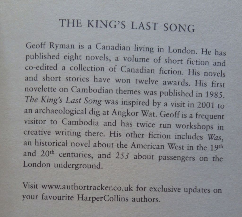 King's Last Song The Geoff Ryman English на Английском книга - фото фото фото 1
