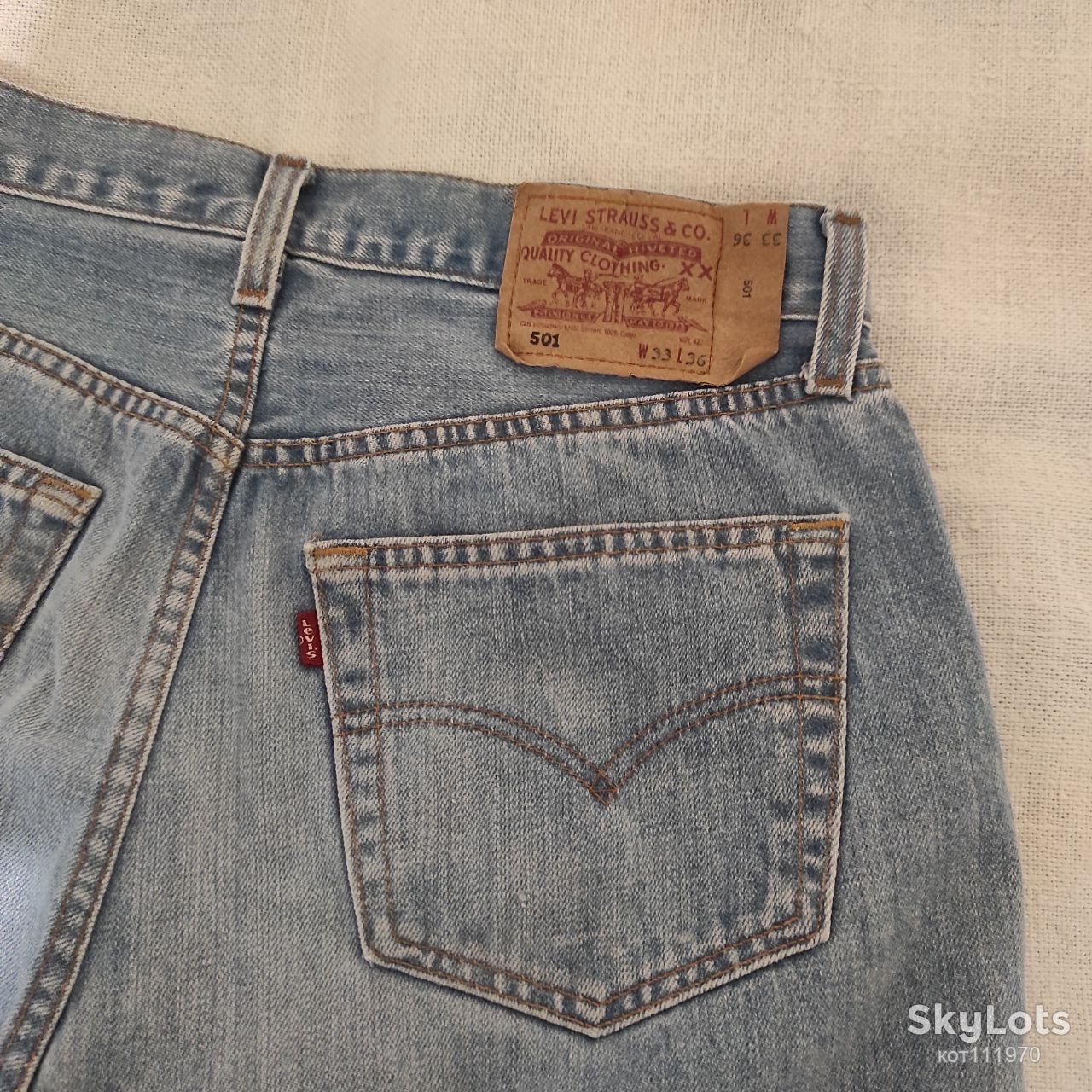 # LEVI STRAUSS  #  джинсы  W33 L36 Оригинал - фото фото фото 0