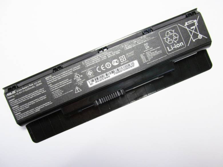 Батарея для ноутбука Asus A32-N56, 5000mAh (56Wh), 6cell, 11.1V, Li-ion, черная, - фото фото фото 2