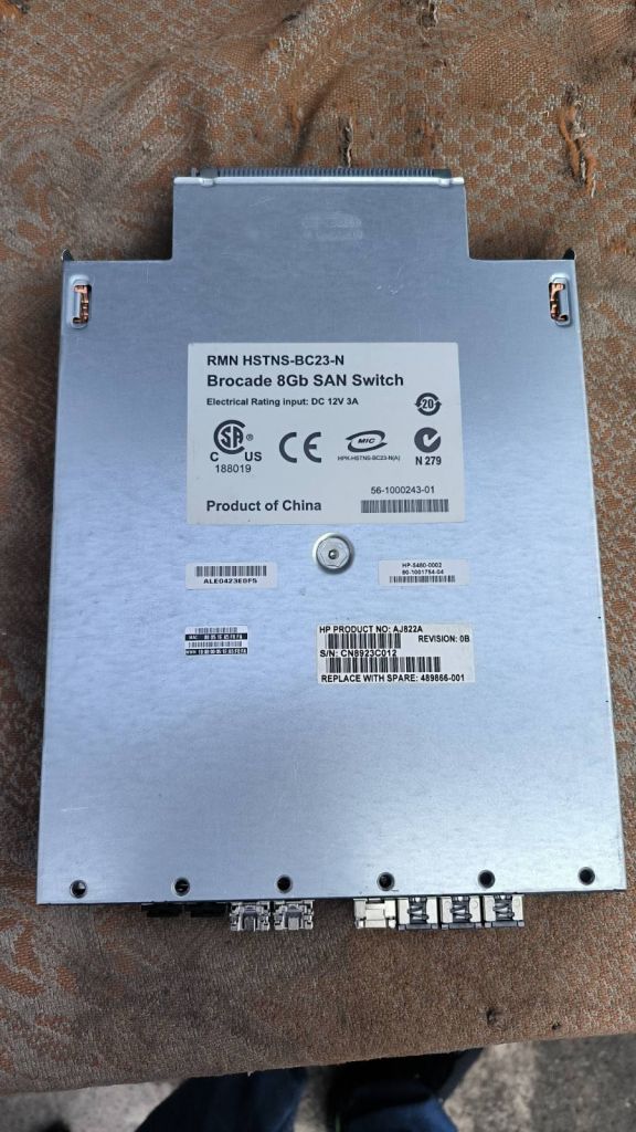 Комутатор Brocade 8Gb SAN Switch RMN HSTNS-BC23-N - фото фото фото 2