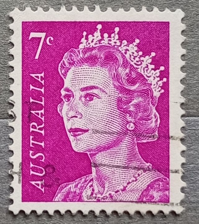 Австралия 1971 г - Королева Елизавета II, гаш - фото фото фото 0