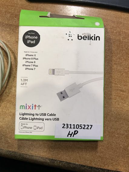Кабель Belkin F8J023bt04-WHT USB - Lightning 1.2m № 231105227 - фото фото фото 2
