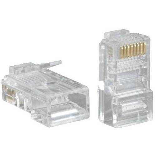 Коннектор, штекер RJ-45, 10 штук - фото фото фото 0