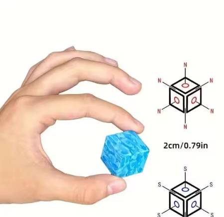 Дитячий блоковий конструктор Magiс Magnetic Cubes на 100 блоків +3 персонажа - фото фото фото 3