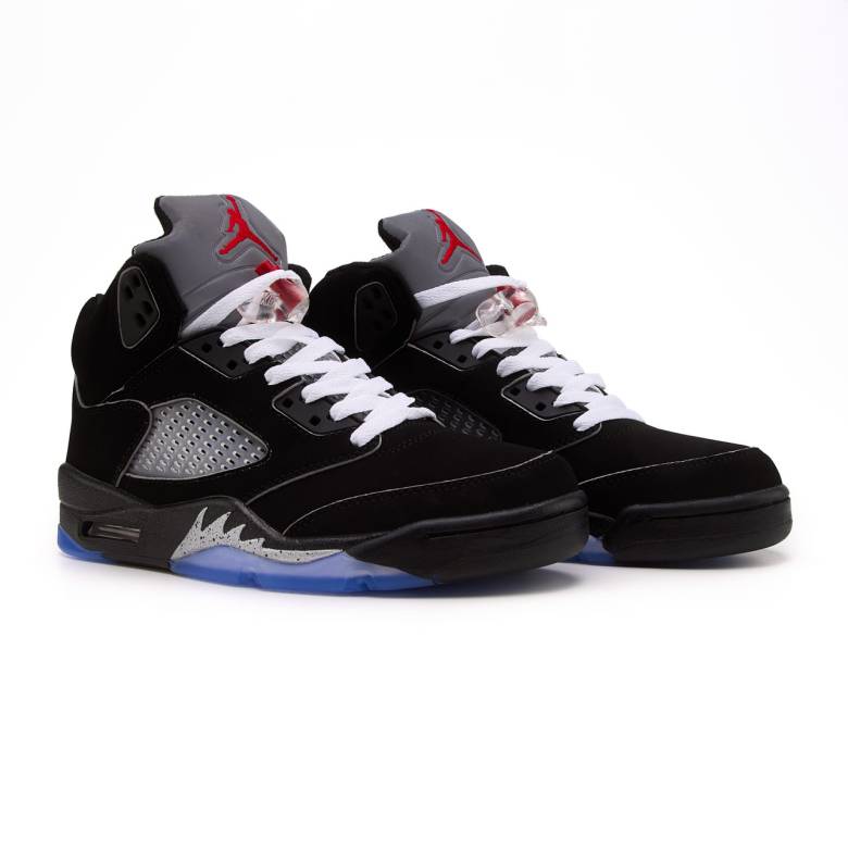 Nike Air Jordan 5 Black Blue v2 41 - фото фото фото 3