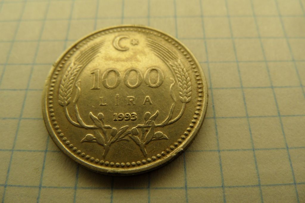 Турция 1000 лир, 1993 г. - фото фото фото 0