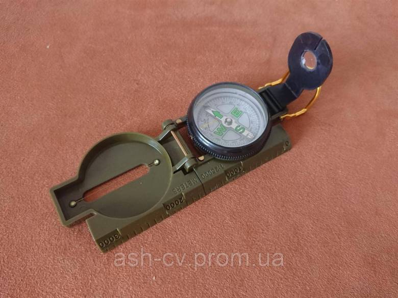 Компас, тактичний, туристичний, Compass, Military, Green - фото фото фото 0