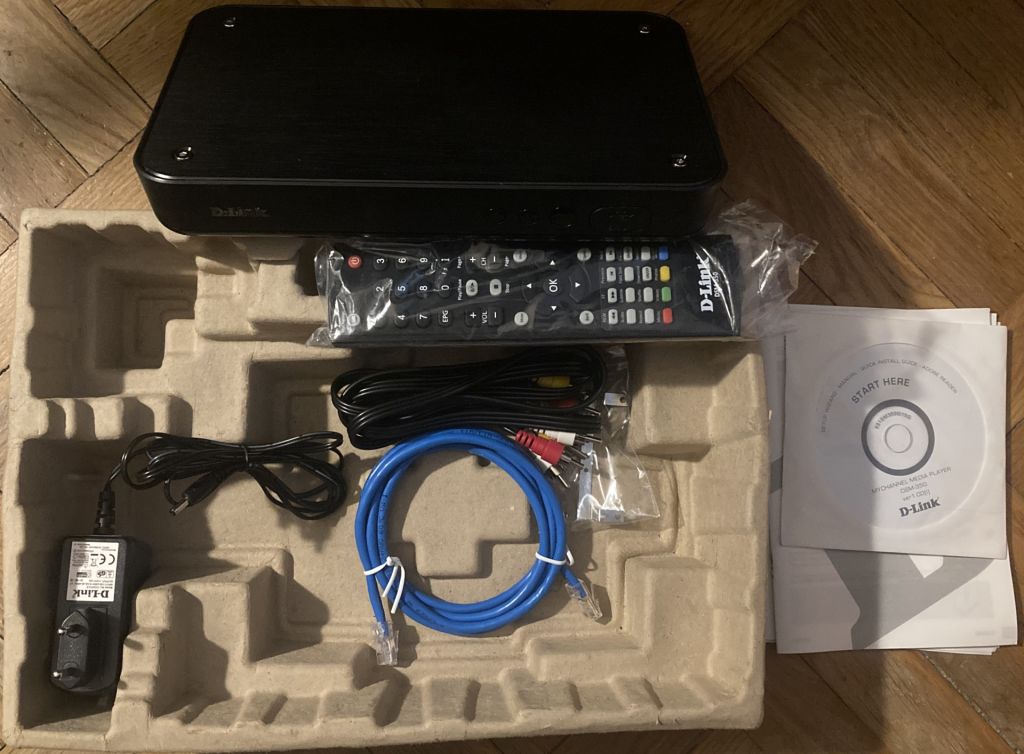 Медиаплеер D-link dsm-350. Новый. Без жесткого диска! - фото фото фото 1