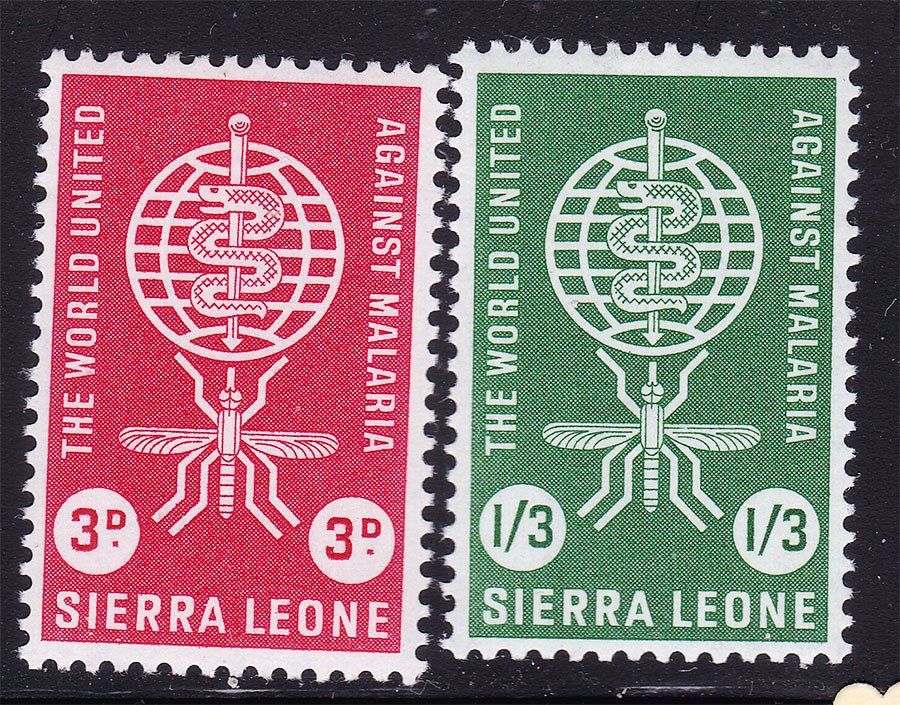 Сьера Леоне  1962 г  MNH - малярия - фото фото фото 0