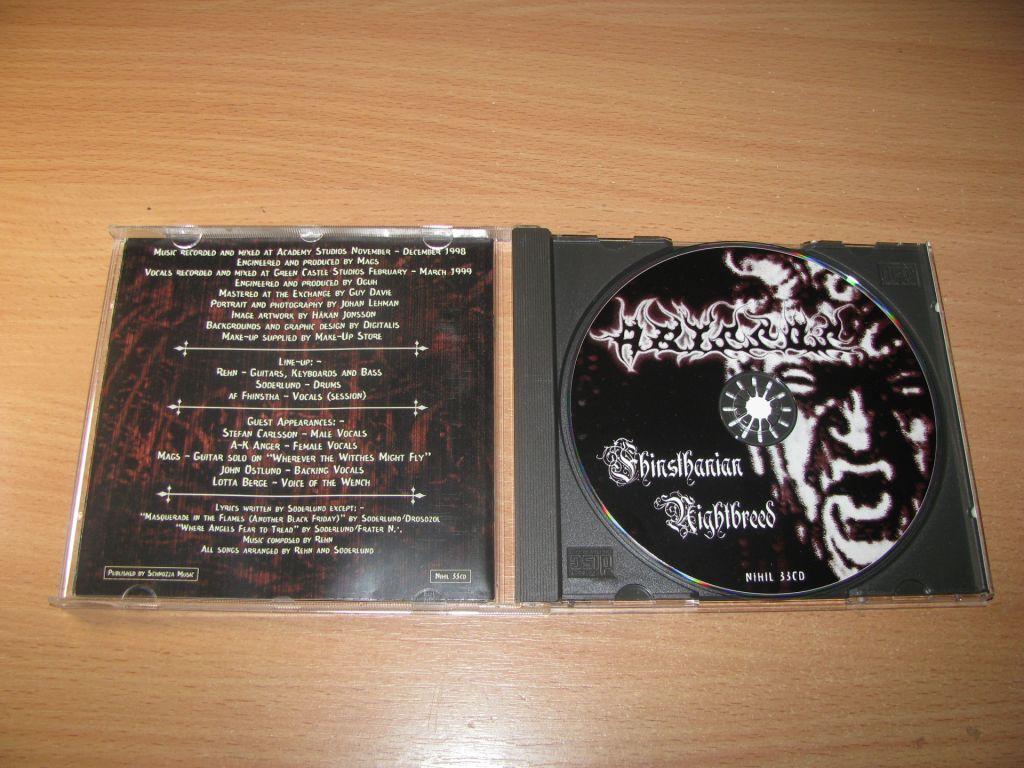 ABYSSOS - Fhinsthanian Nightbreed   (1999 Cacophonous 1st press,UK) - фото фото фото 1