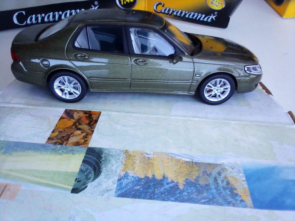 Saab 9-5 sedan by Cararama 1/43 - фото фото фото 7