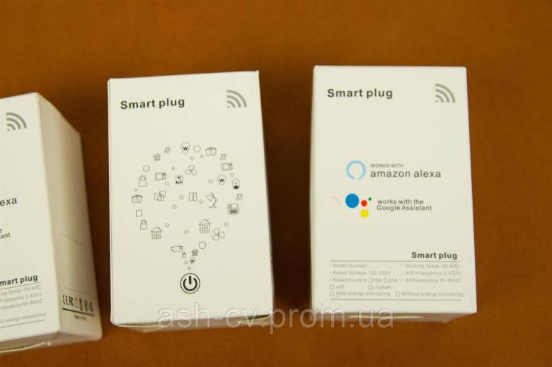 Smart, розетка, Wi-Fi, смарт, ватметр, KERUI, Tuya, Alexa, Google Assistant, Smart Life - фото фото фото 2