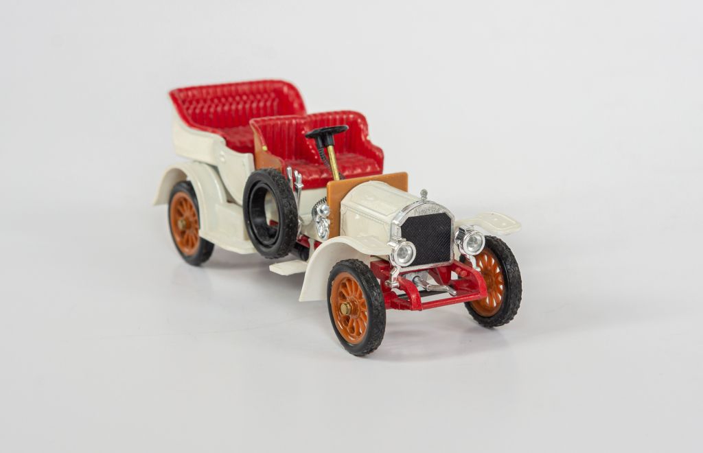 1:43 Mercedes-benz 1909 white-red, RIO #17 Italy - фото фото фото 3