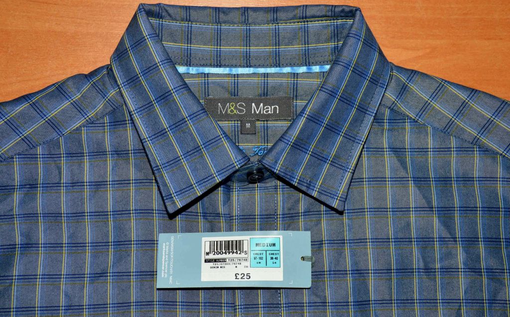 Сорочка M&amp;S® original M нова Y9-A1-2 - фото фото фото 4