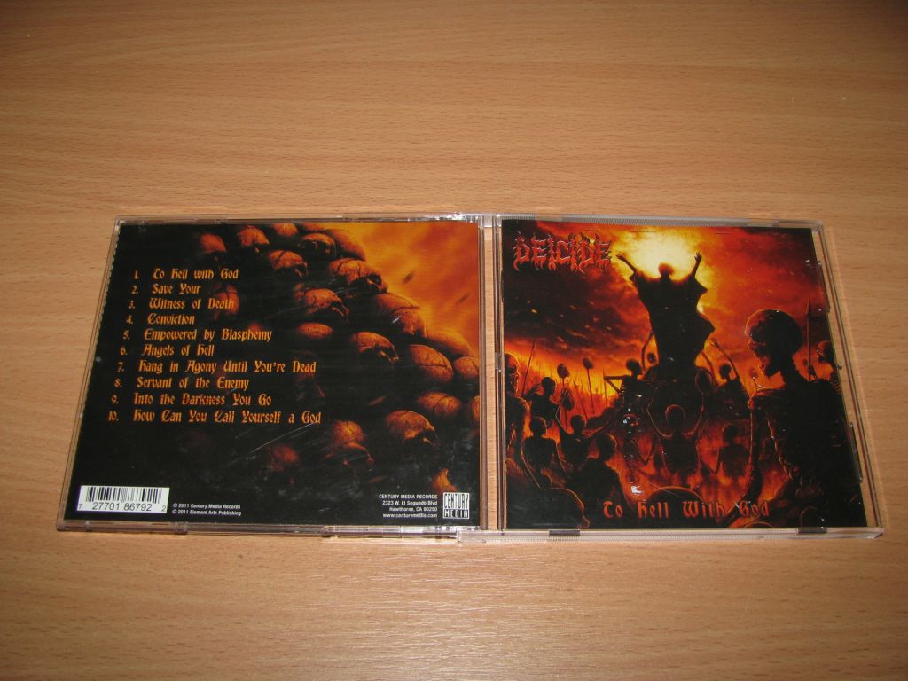 DEICIDE - To Hell With God  (2011 Century Media 1st press,USA) - фото фото фото 0