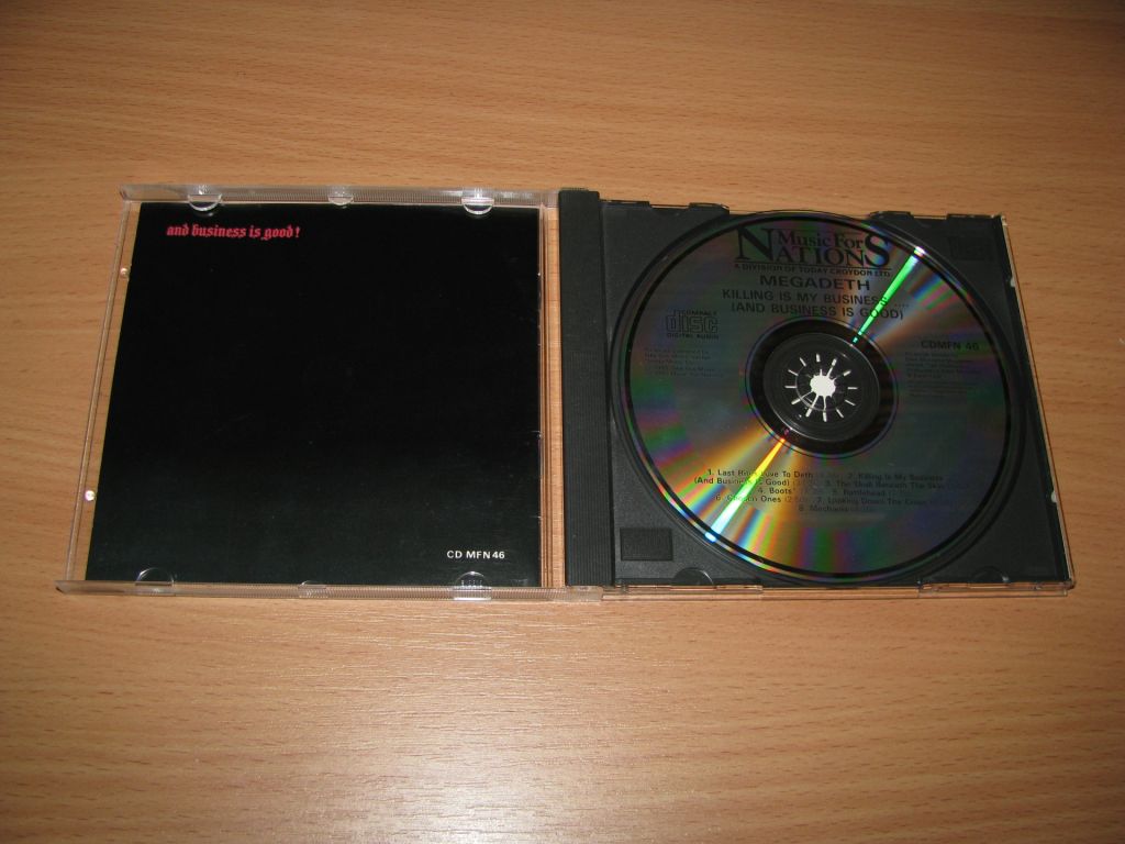 MEGADETH - Killing Is My Business      (1985 Music For Nations 1st press) - фото фото фото 1
