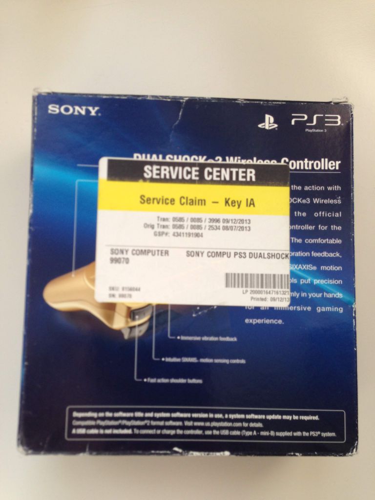 Sony PlayStation 3 DualShock Gold Elite-Original - фото фото фото 6
