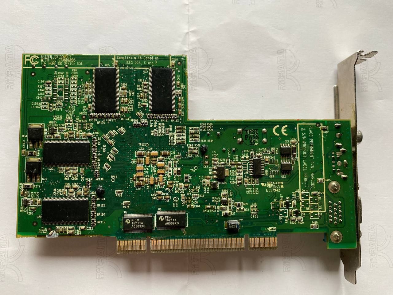 ATI Radeon 9250 9200 PCI робоча раритетна лакована - фото фото фото 3