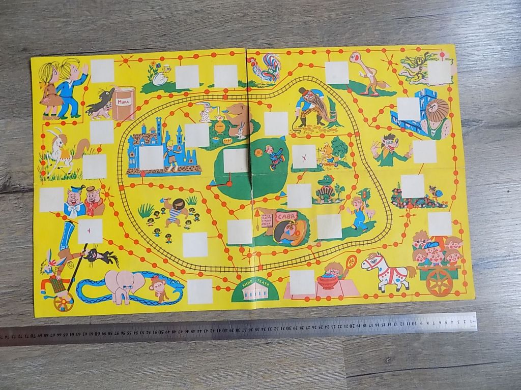 Игра настольная СССР Угадай мультфильм ПО Вятка - фото фото фото 2