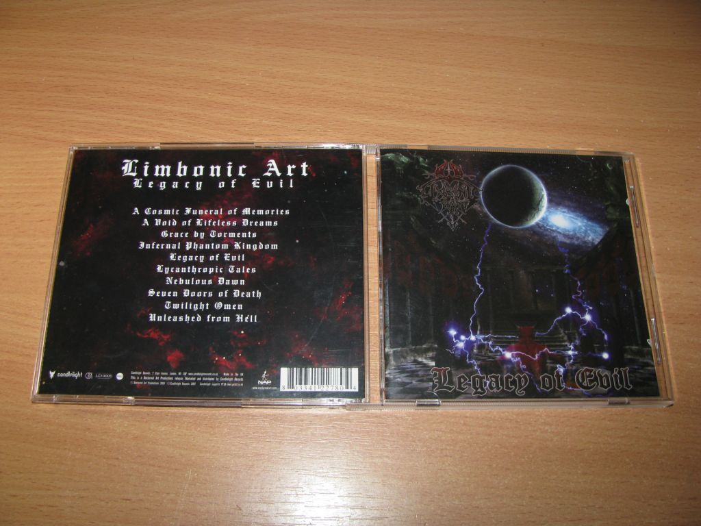 LIMBONIC ART - Legacy Of Evil    (2007 Candlelight UK 1st press) - фото фото фото 0