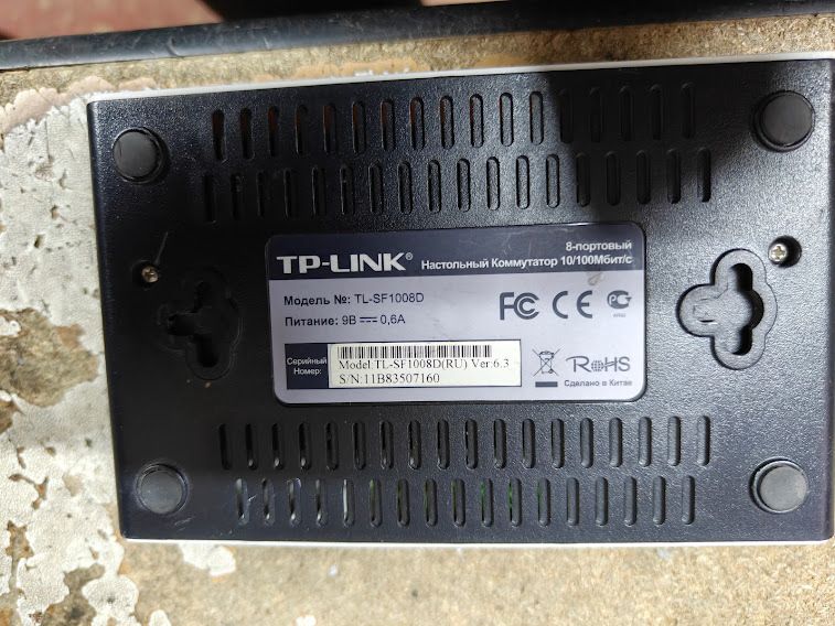 Коммутатор TP-Link TL-SF1008D 8-port № 260607205 - фото фото фото 3