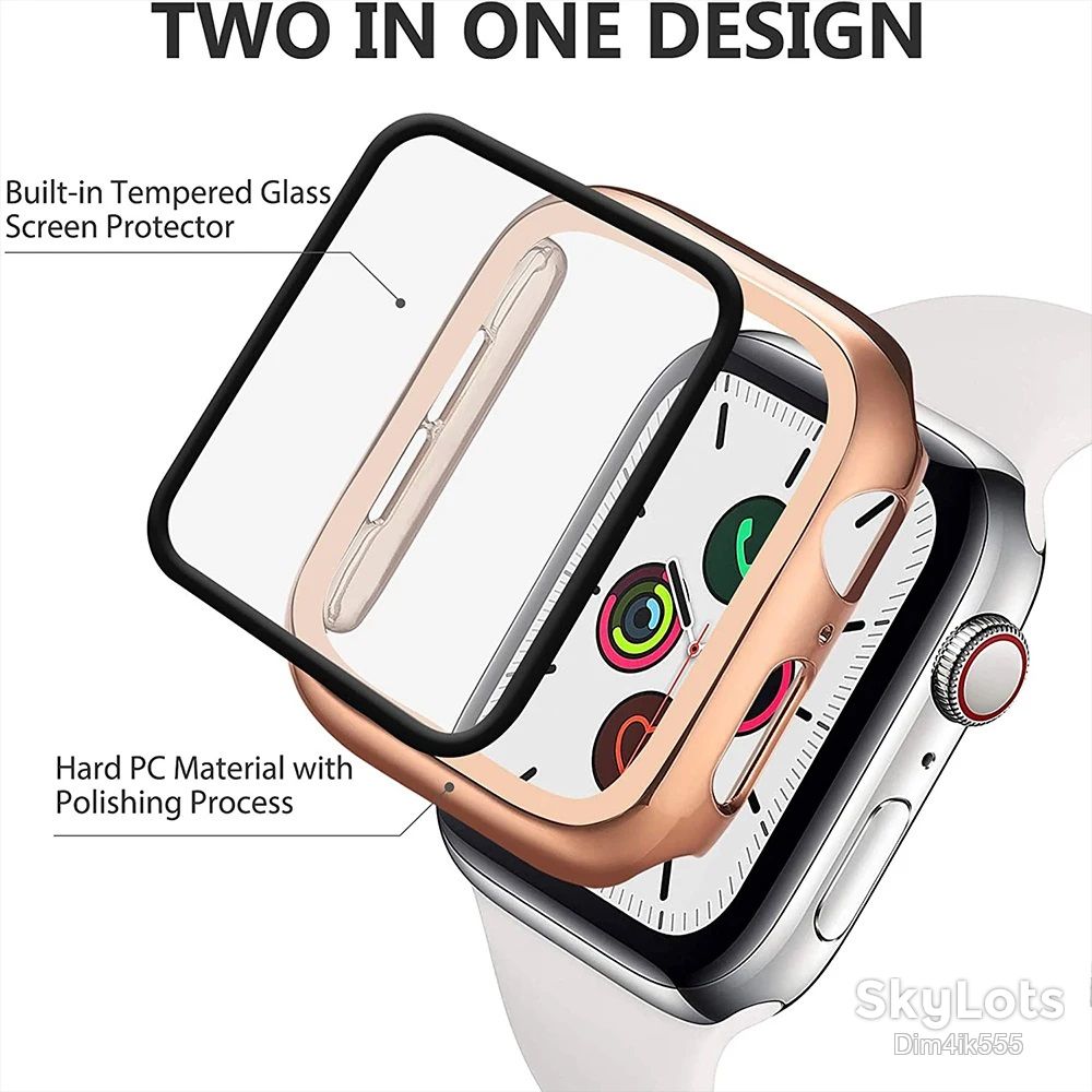 Чехол для Apple Watch SE / 6 / 5 / 4 44mm Black - фото фото фото 1