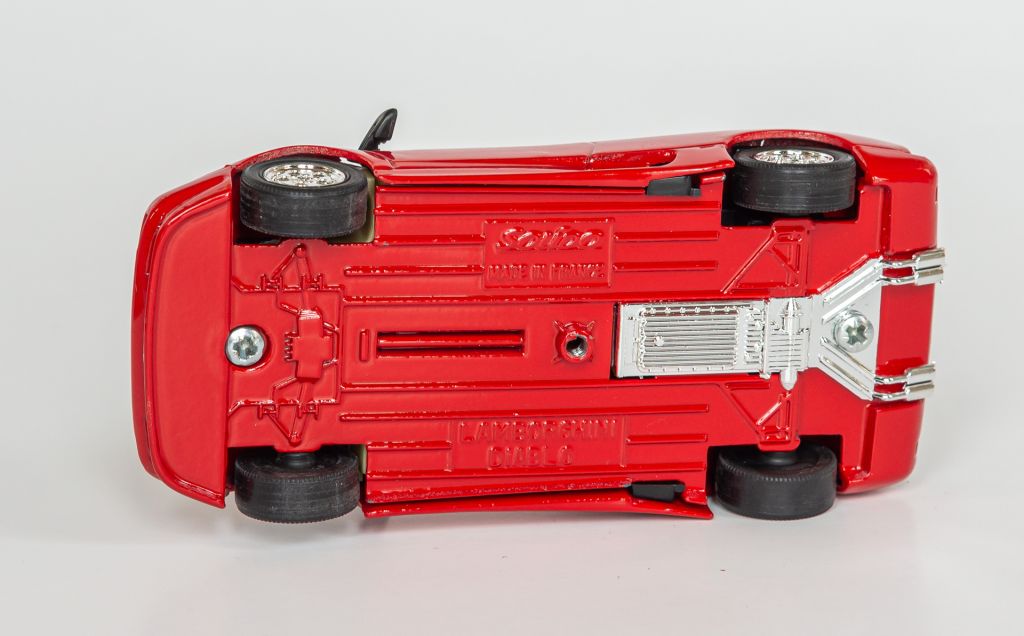 1:43 Lamborghini Diablo 1995 red, SOLIDO #1527 - фото фото фото 7