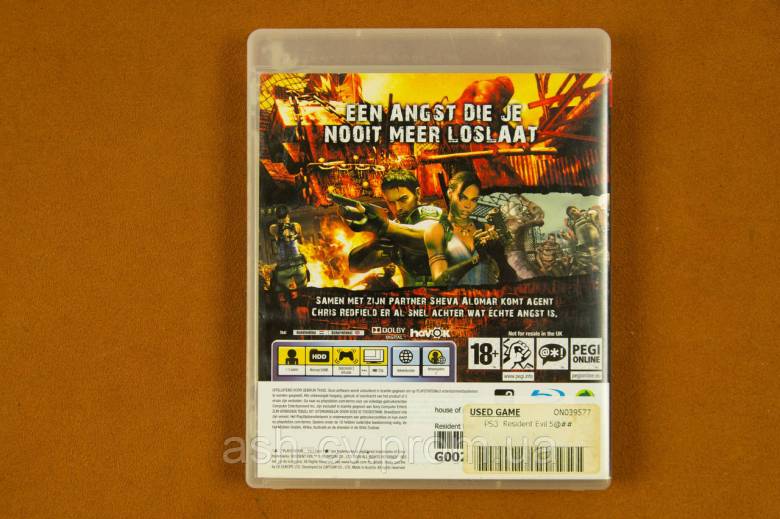 Диск Playstation 3 - Resident Evil 5 - фото фото фото 1