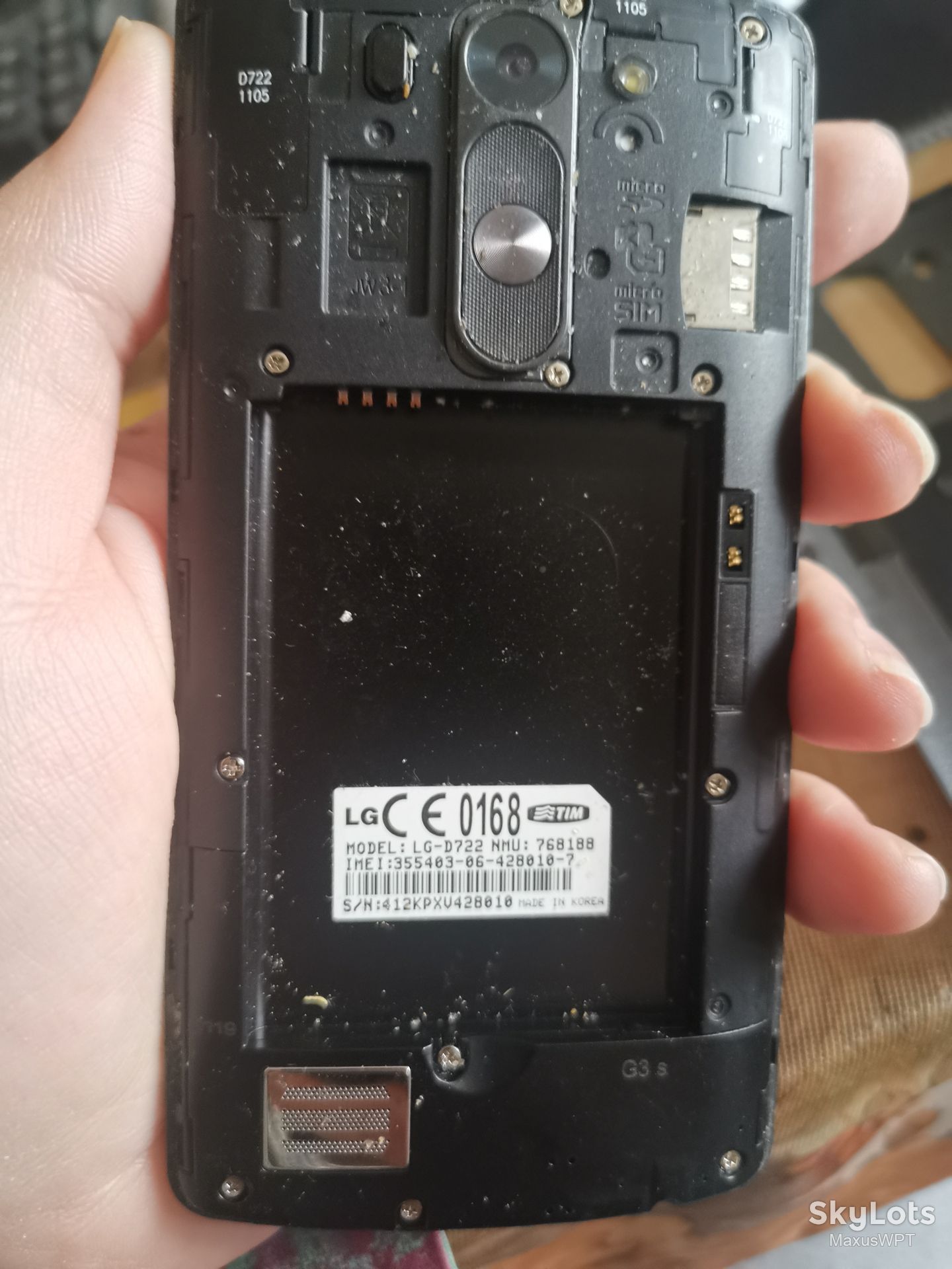 #238 Sklad LG G3s D722  black - фото фото фото 1